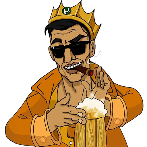 🍻 Стикер «Каргас» для Telegram