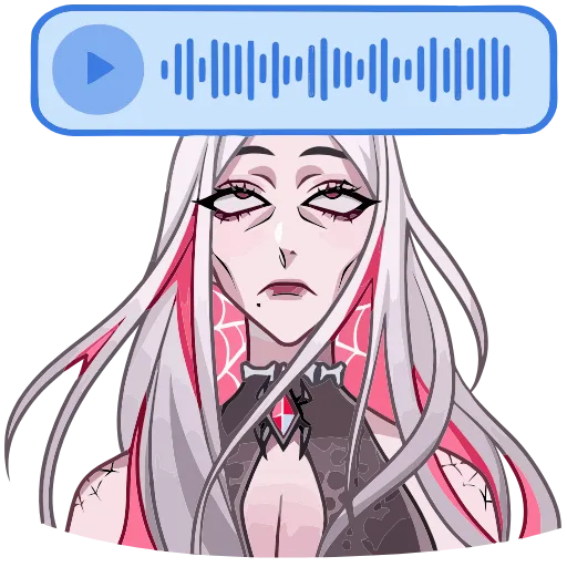 😑 Эмодзи «Снежная Карина» для Telegram