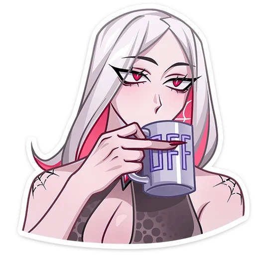 🥱 Стикер «Карина» для Telegram