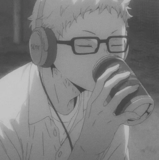 🦕 Стикер «Kei Tsukishima» для Telegram