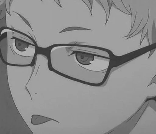 🦕 Стикер «Kei Tsukishima» для Telegram