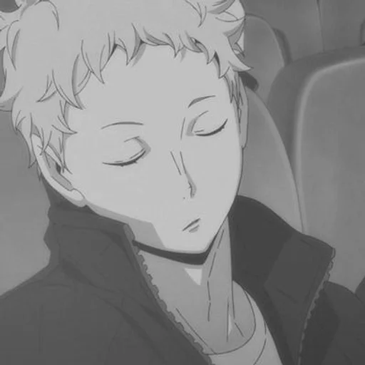 🦕 Стикер «Kei Tsukishima» для Telegram