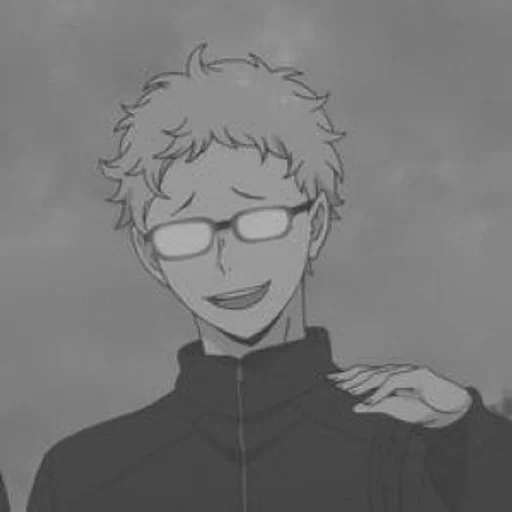 🦕 Стикер «Kei Tsukishima» для Telegram