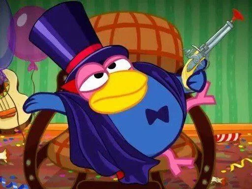 🐦 Стикер «Кар Карыч» для Telegram