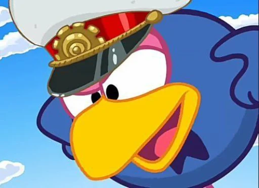 🐦 Стикер «Кар Карыч» для Telegram