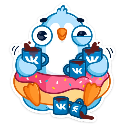 ☕️ Стикер «Карл» для Telegram