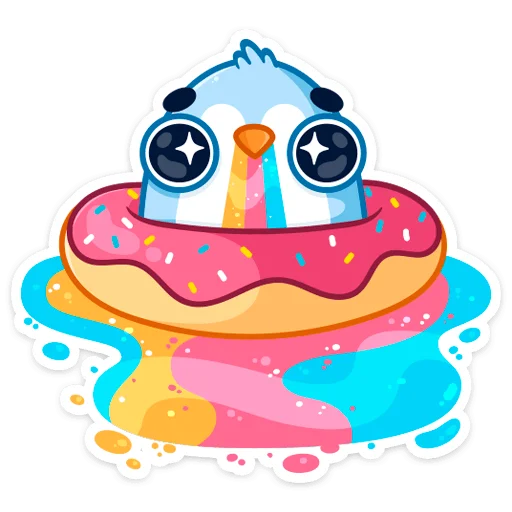 🌈 Стикер «Карл» для Telegram