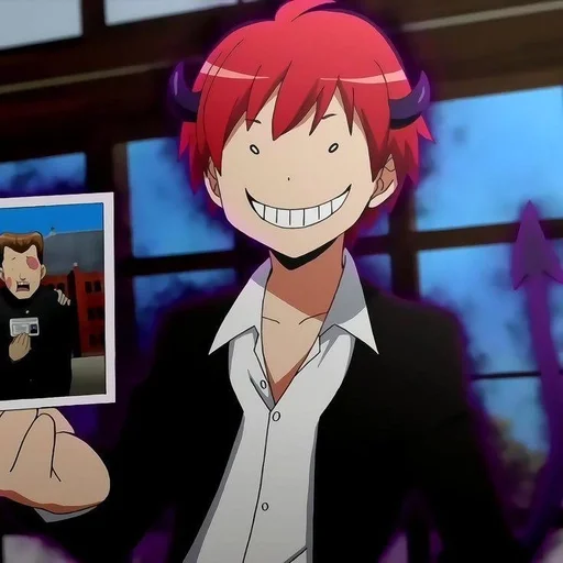 🔪 Стикер «Assassination Classroom» для Telegram