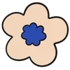 Стикер 6 Karma blue #cute #color #blue