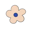 Стикер 2 Karma blue #cute #color #blue