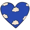 Стикер 26 Karma blue #cute #color #blue