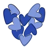 Стикер 43 Karma blue #cute #color #blue