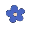 Стикер 3 Karma blue #cute #color #blue