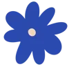 Стикер 5 Karma blue #cute #color #blue
