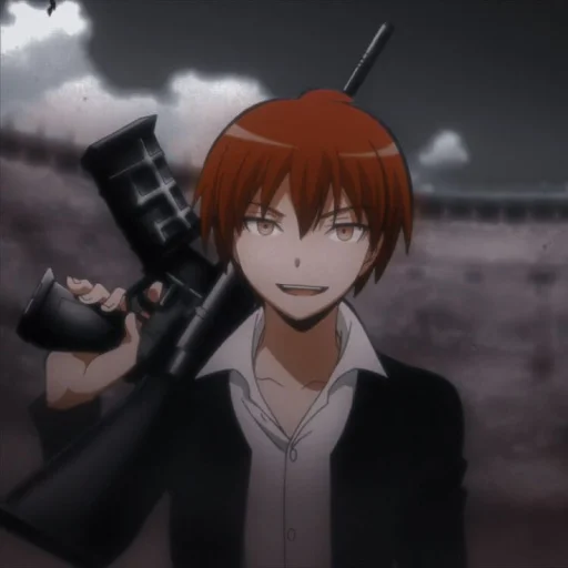 🎸 Стикер «Karma Akabane» для Telegram