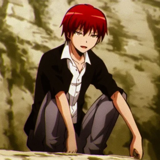 🎸 Стикер «Karma Akabane» для Telegram