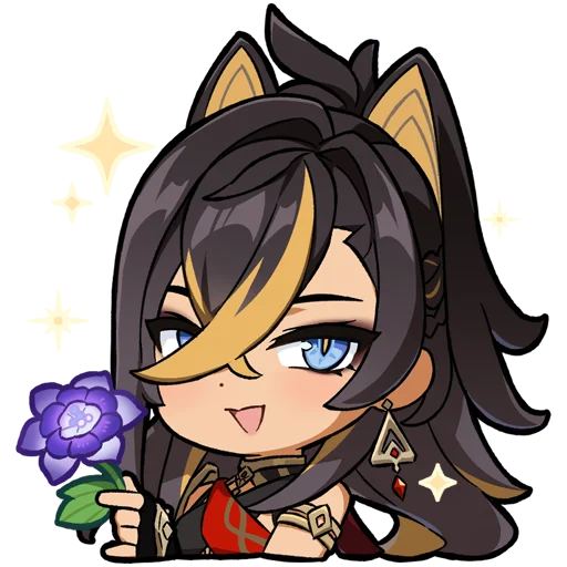 🌸 Стикер «Картины Паймон Часть IV» для Telegram