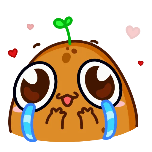 🥰 Стикер «Картошечка» для Telegram