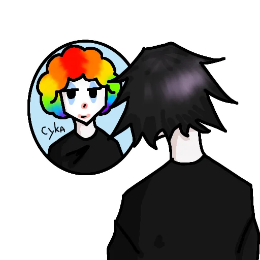 🤡 Стикер «карума» для Telegram