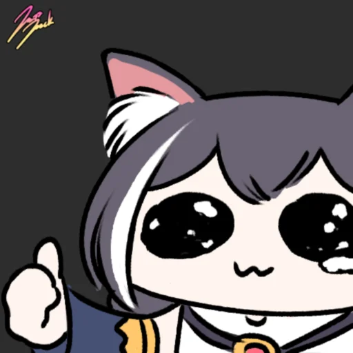 🥺 Стикер «Karyl Cat» для Telegram