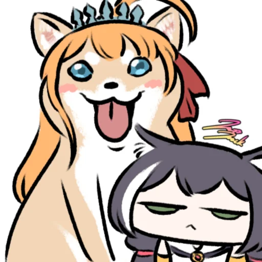 😣 Стикер «Karyl Cat» для Telegram