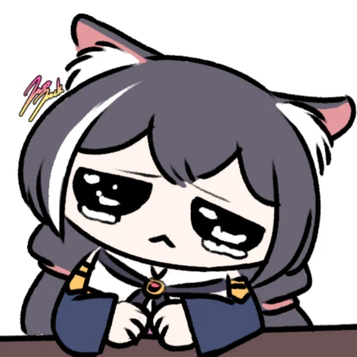 🥺 Стикер «Karyl Cat» для Telegram
