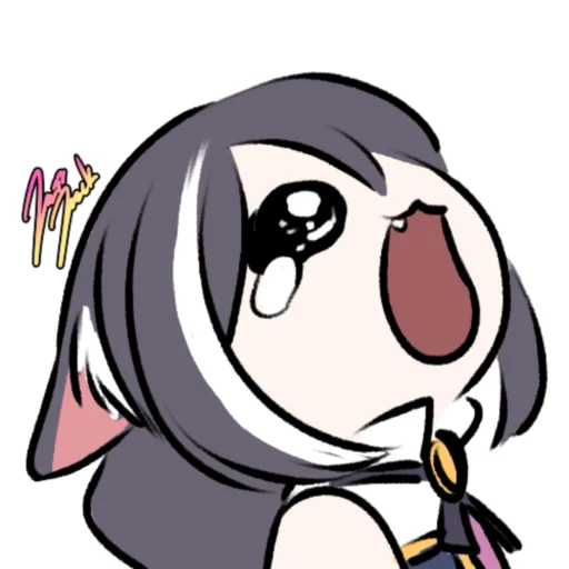 😫 Стикер «Karyl Cat» для Telegram