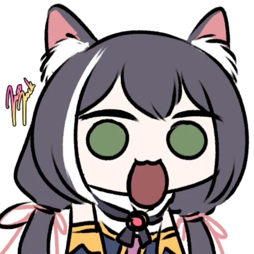 😲 Стикер «Karyl Cat» для Telegram