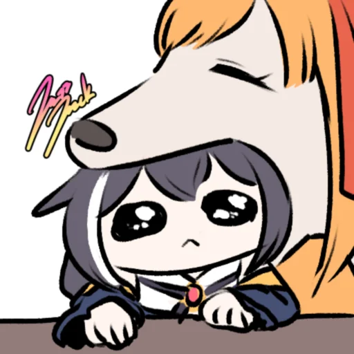 🥺 Стикер «Karyl Cat» для Telegram