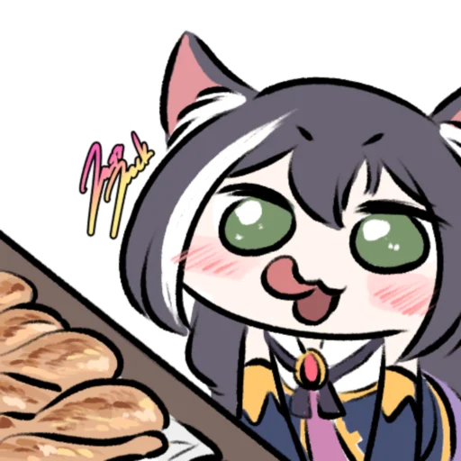 🤤 Стикер «Karyl Cat» для Telegram