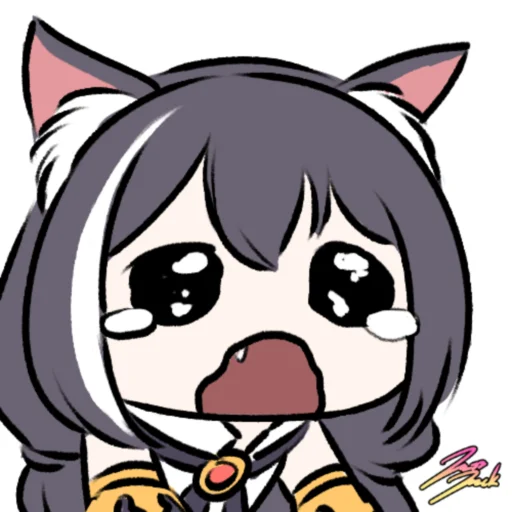 🥺 Стикер «Karyl Cat» для Telegram