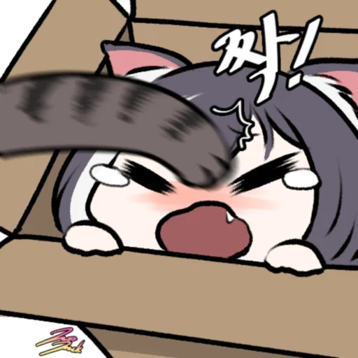 🥵 Стикер «Karyl Cat» для Telegram