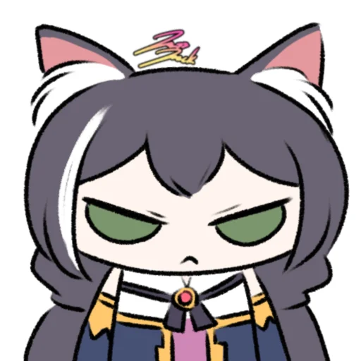 😠 Стикер «Karyl Cat» для Telegram