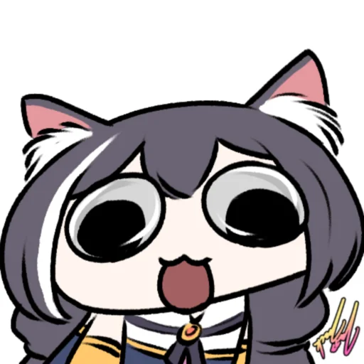 😯 Стикер «Karyl Cat» для Telegram