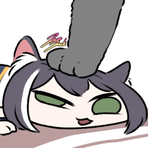 😵 Стикер «Karyl Cat» для Telegram