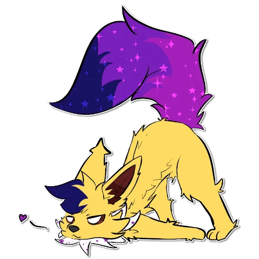 🫠 Стикер «Jolteon emotes» для Telegram