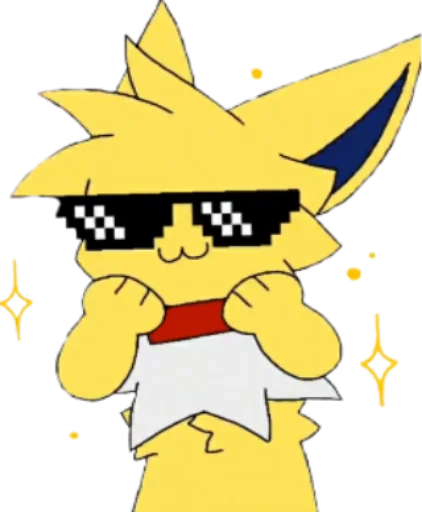 Стикерпак Jolteon emotes для Telegram — скачать