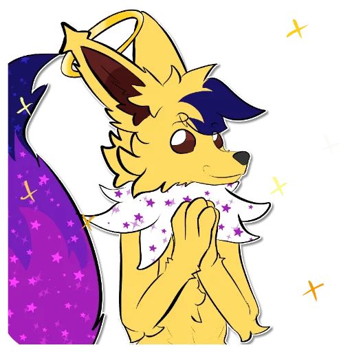 😇 Стикер «Jolteon emotes» для Telegram