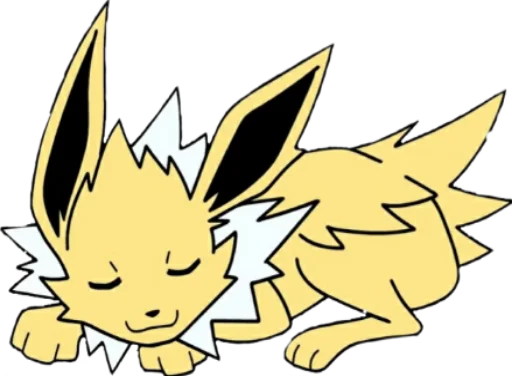 😴 Стикер «Jolteon emotes» для Telegram