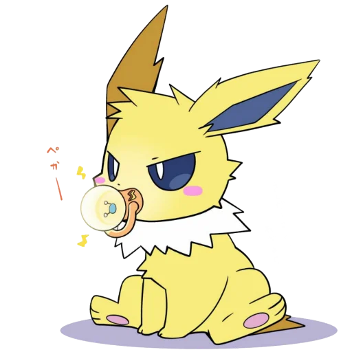 👶 Стикер «Jolteon emotes» для Telegram