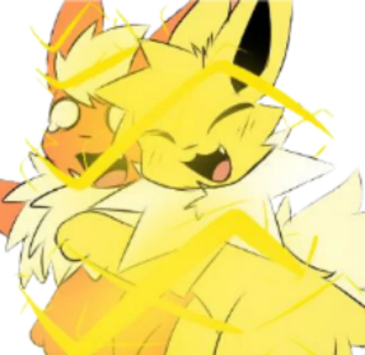 ⚡ Стикер «Jolteon emotes» для Telegram