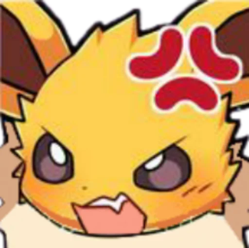 😡 Стикер «Jolteon emotes» для Telegram