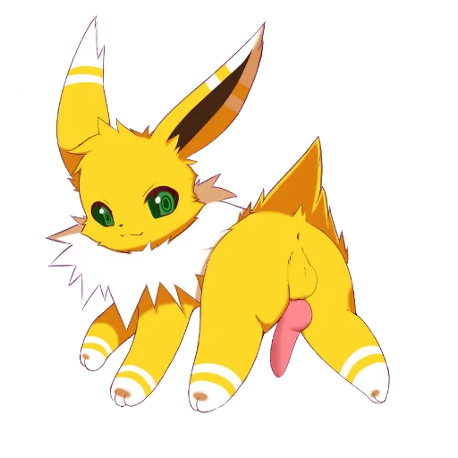 🍑 Стикер «Jolteon emotes» для Telegram