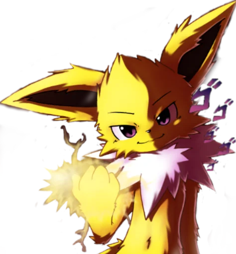 😈 Стикер «Jolteon emotes» для Telegram