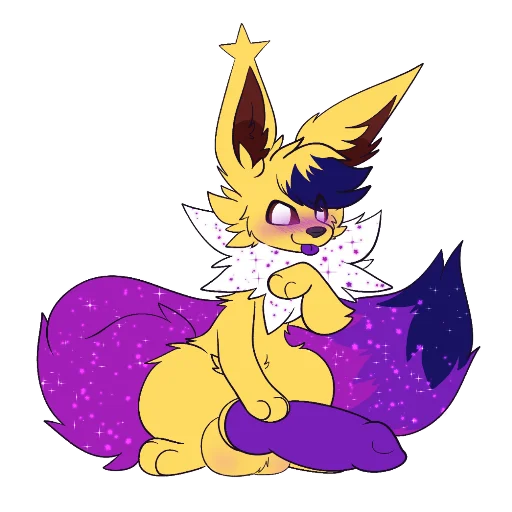 🍆 Стикер «Jolteon emotes» для Telegram