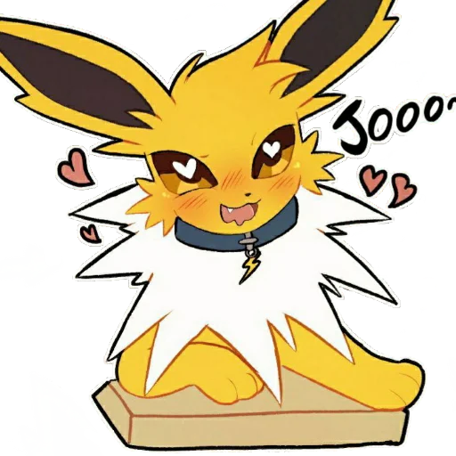 💦 Стикер «Jolteon emotes» для Telegram