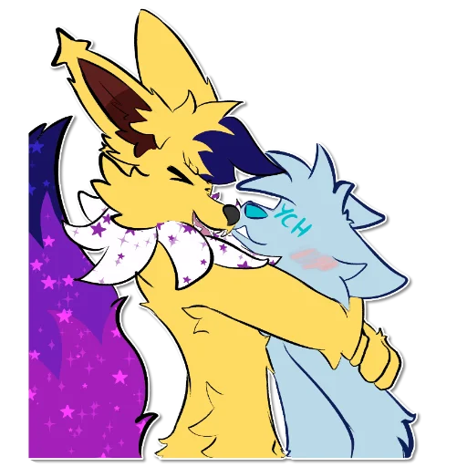 🤗 Стикер «Jolteon emotes» для Telegram