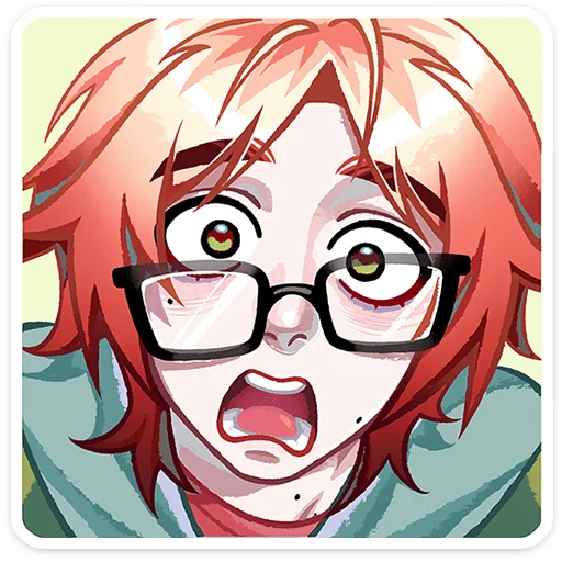 🌟 Стикер «Кэнси и Каспер» для Telegram