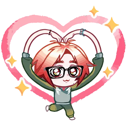 ❤️ Эмодзи «Каспер» для Telegram