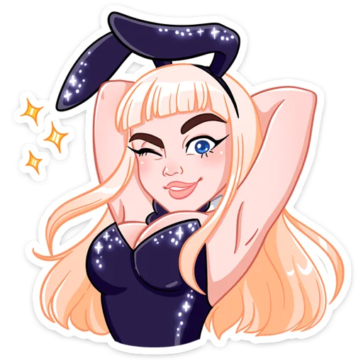 😉 Стикер «Каталина без надписей» для Telegram